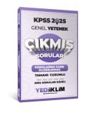 Yediiklim Yayınları 2025 KPSS Genel Yetenek Konularına Göre Düzenlenmiş Tamamı Çözümlü Çıkmış Sorular