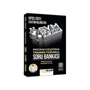 Yediiklim Yayınları 2022 KPSS Eğitim Bilimleri ÖSYM Ne Sorar Program Geliştirme Tamamı Çözümlü Soru Bankası
