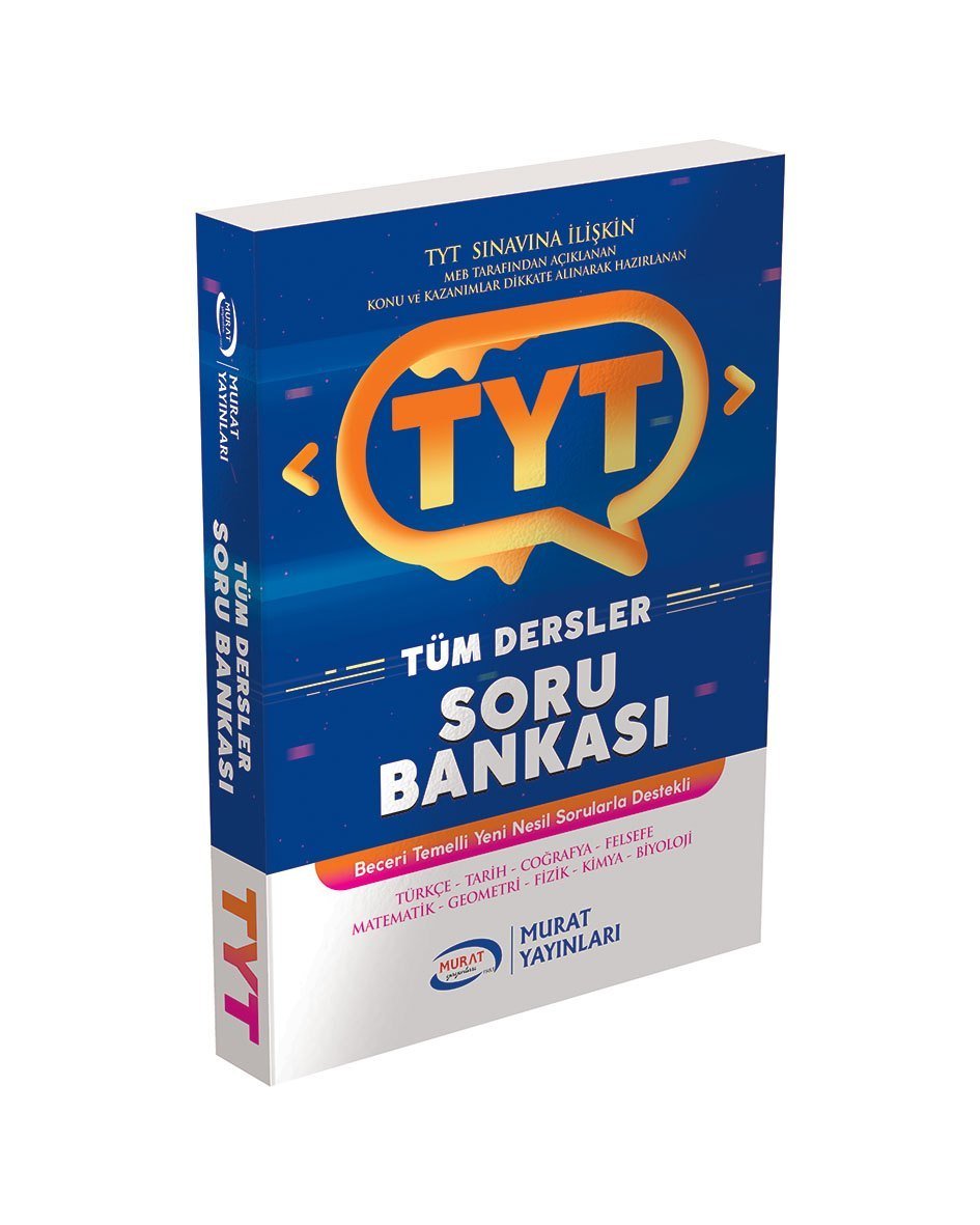 Murat Yayınları TYT Tüm Dersler Soru Bankası