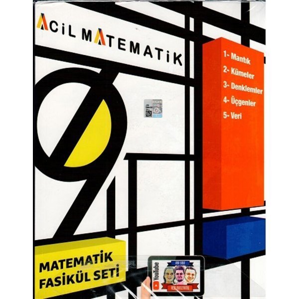 Acil Yayınları 9. Sınıf Acil Matematik 6 lı Fasikül Seti