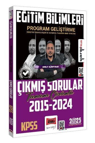 Yargı Yayınları 2025 KPSS Eğitim Bilimleri Öğretmenler Ekibi Program Geliştirme Konularına Göre Düzenlenmiş Çıkmış Sorular
