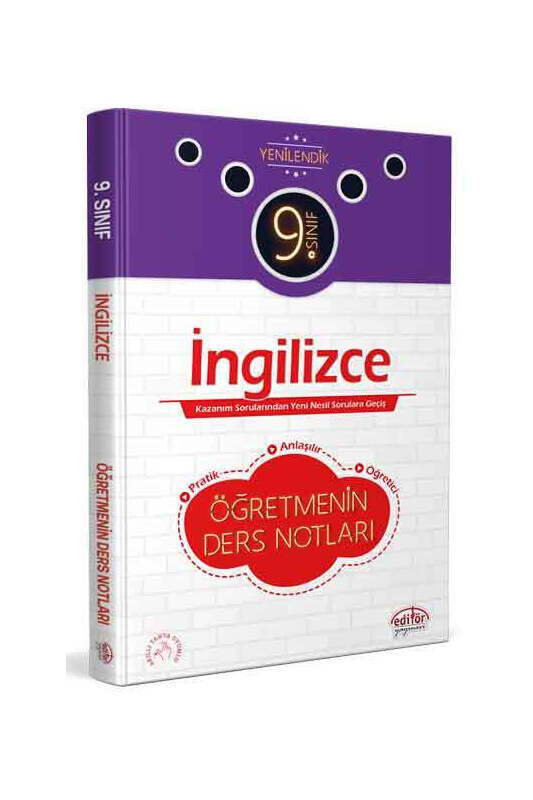 Editör Yayınları 9. Sınıf İngilizce Öğretmenin Ders Notları