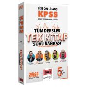 Yargı Yayınları 2024 KPSS Lise Ön Lisans GK-GY 5Yüz Ekibi Tüm Dersler Tek Kitap Soru Bankası