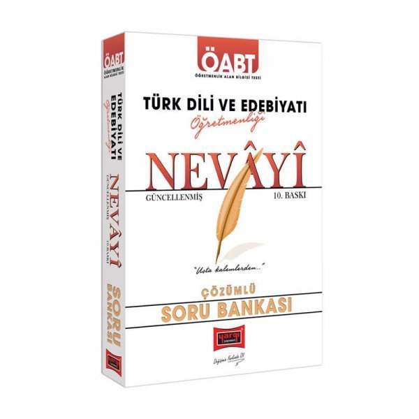 Yargı Yayınları 2022 ÖABT NEVAYİ Türk Dili ve Edebiyatı Öğretmenliği Çözümlü Soru Bankası