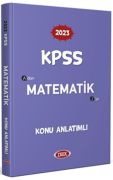 Data Yayınları 2023 KPSS Matematik Konu Anlatımlı