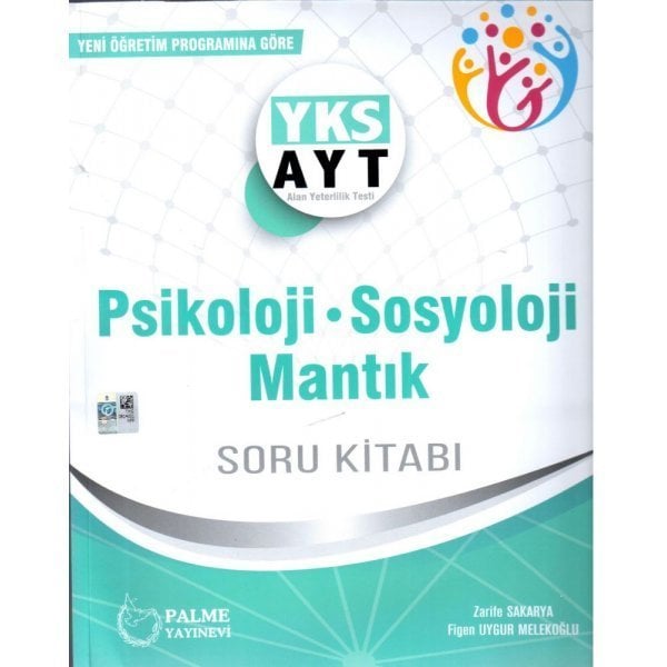 Palme Yayınları AYT Psikoloji Sosyoloji Mantık Soru Kitabı