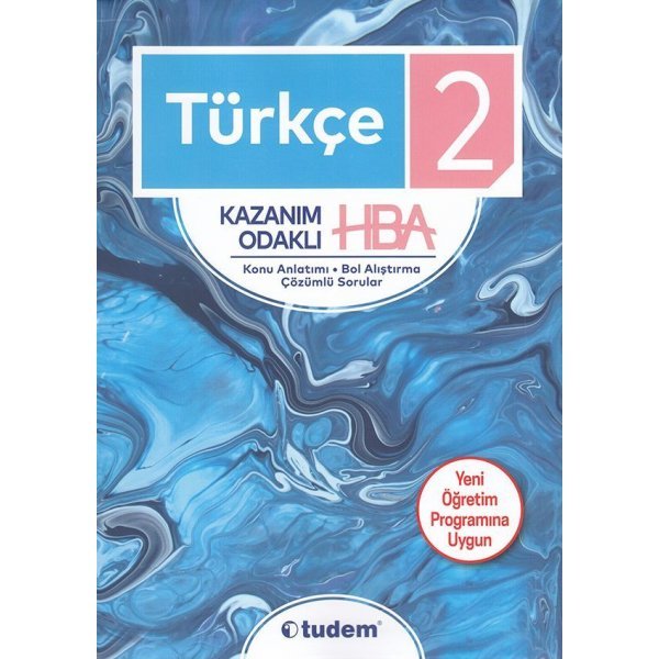 Tudem Yayınları 2. Sınıf Türkçe Kazanım Odaklı HBA