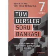 Tudem Yayınları 7. Sınıf Tüm Dersler Soru Bankası