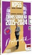 Yargı Yayınları 2025 KPSS Genel Yetenek Matematik 2015-2024 Konularına Göre Düzenlenmiş Tamamı Çözümlü Çıkmış Sorular