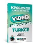 Yediiklim Yayınları 2025 KPSS Genel Yetenek Atölye Serisi Türkçe Video Ders NotlarıSS Atölye Serisi Türkçe  Video Ders Notları