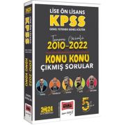 Yargı Yayınları 2024 KPSS Lise Ön Lisans Genel Yetenek Genel Kültür 2010 2022 Tamamı Çözümlü Konu Konu Çıkmış Sorular