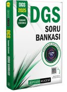 Pegem Yayınları 2025 DGS Tamamı Çözümlü Soru Bankası