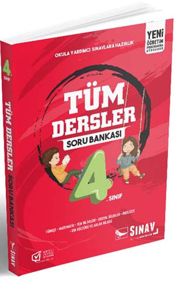 Sınav Yayınları 4. Sınıf Tüm Dersler Soru Bankası