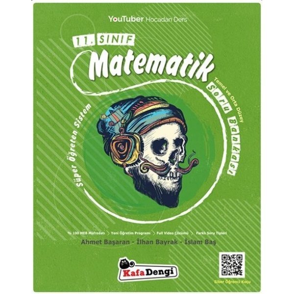 Kafa Dengi Yayınları 11. Sınıf Matematik Temel ve Orta Düzey Soru Bankası