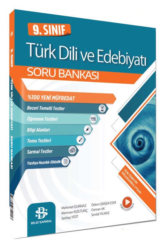 Bilgi Sarmal Yayınları 9. Sınıf Türk Dili ve Edebiyatı Soru Bankası