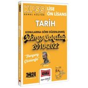 Yargı Yayınları 2024 KPSS Lise Ön Lisans Genel Kültür Tarih Konularına Göre Düzenlenmiş 2010 2022 Tamamı Çözümlü Çıkmış Sorul