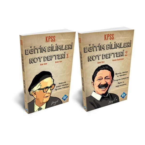KR Akademi 2021 KPSS Eğitim Bilimleri Defterleri (2 Cilt)