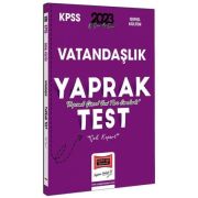 Yargı Yayınları 2023 KPSS Vatandaşlık Yaprak Test Çek Kopart