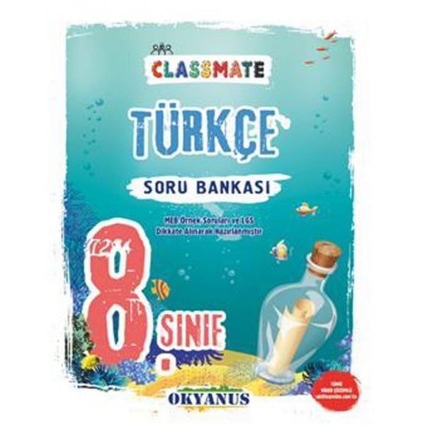 Okyanus Yayınları 8. Sınıf Türkçe Classmate Soru Bankası