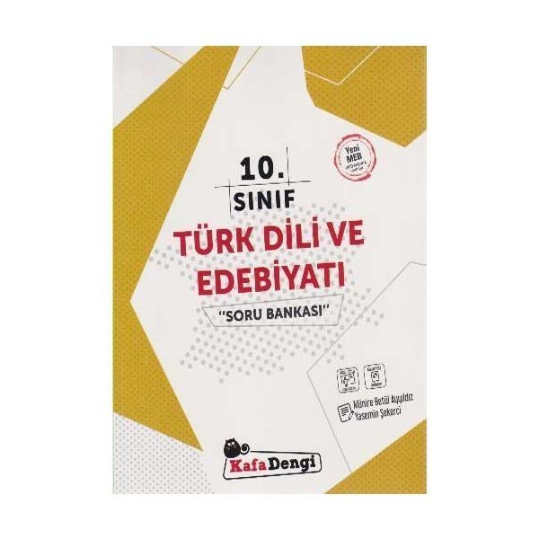 KafaDengi Yayınları 10. Sınıf Türk Dili ve Edebiyatı Soru Bankası
