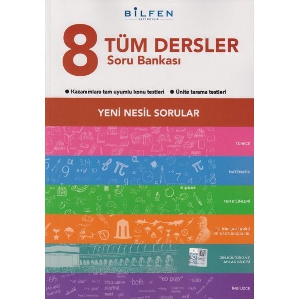 Bilfen Yayınları 8. Sınıf Tüm Dersler Soru Bankası