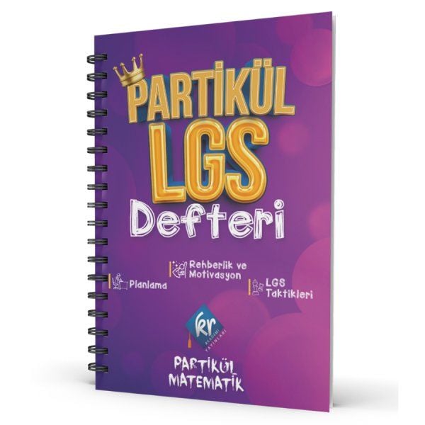 KR Akademi Yayınları Partikül LGS Planlama Defteri