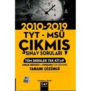 Çap Yayınları TYT MSÜ Tüm Dersler Tek Kitap Tamamı Çözümlü Çıkmış Sınav Soruları