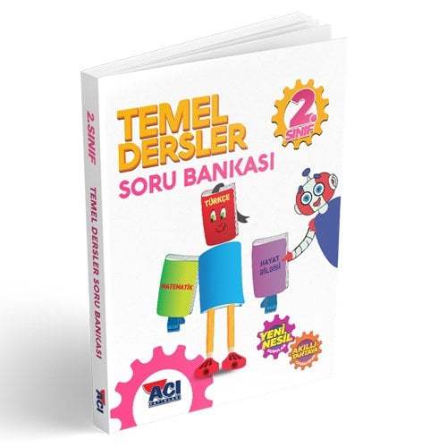Açı Yayınları 2.Sınıf Temel Dersler Soru Bankası