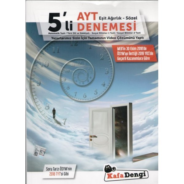 Kafa Dengi Yayınları AYT Eşit Ağırlık Sözel 5 li Denemesi