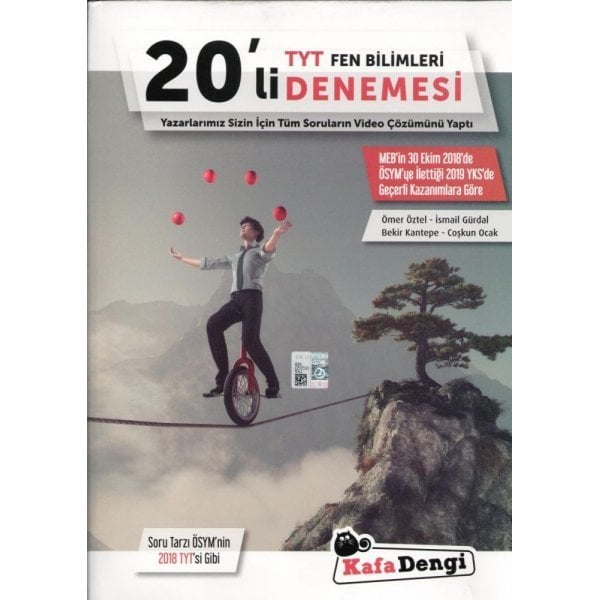 Kafa Dengi Yayınları TYT Fen Bilimleri 20 li Denemesi