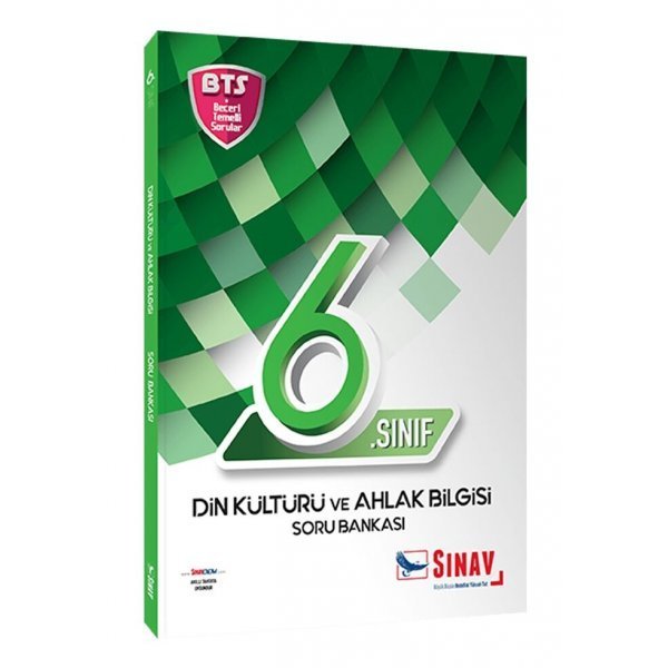 Sınav Yayınları 6. Sınıf Din Kültürü ve Ahlak Bilgisi Soru Bankası