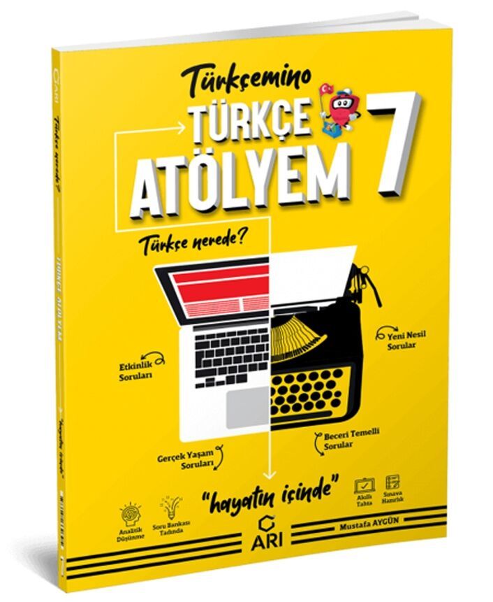 Arı Yayıncılık 7. Sınıf Türkçe Atölyem Türkçemino