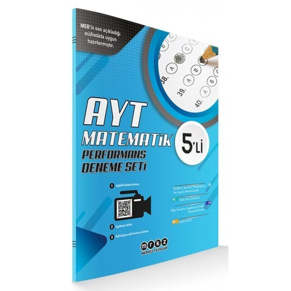 Merkez Yayınları AYT Matematik Özel 5 li Performans Deneme Seti