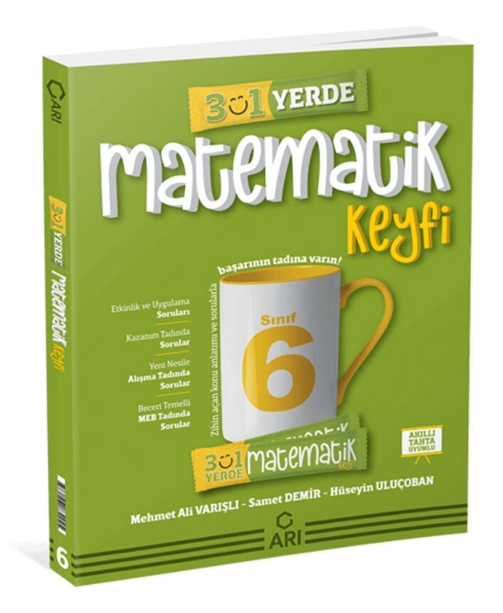 Arı Yayıncılık 6. Sınıf 3 ü 1 Yerde Matematik Keyfi