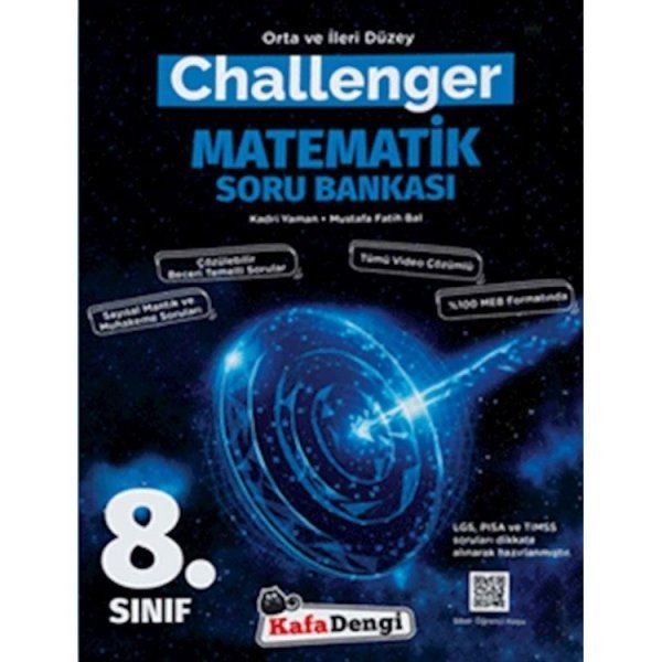 Kafa Dengi Yayınları 8. Sınıf LGS Matematik Challenger Soru Bankası