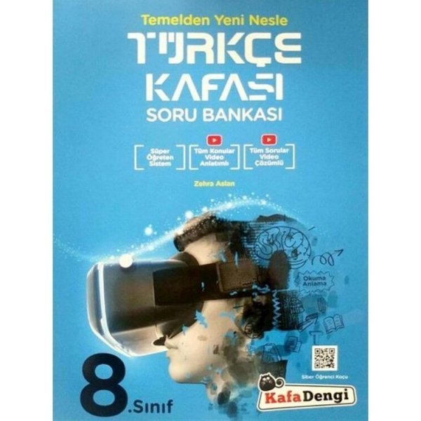 Kafa Dengi Yayınları 8. Sınıf LGS Türkçe Kafası Tümü Video Çözümlü Soru Bankası