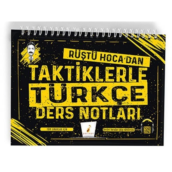 Pelikan Yayınları Tüm Sınavlar için Türkçe Rüştü Hocadan Taktiklerle Ders Notları