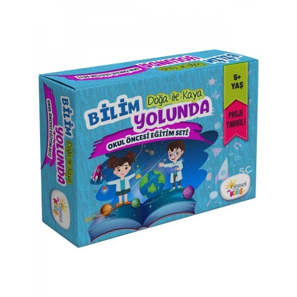 Bilgiseli Yayınları Doğa ile Kaya Bilim Yolunda Okul Öncesi Eğitim Seti +5 Yaş