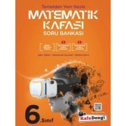 Kafa Dengi Yayınları 6. Sınıf Matematik Kafası Tümü Video Çözümlü Soru Bankası