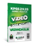 Yediiklim Yayınları 2025 KPSS Genel Kültür Vatandaşlık Video Ders Notları
