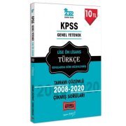 Yargı Yayınları 2022 KPSS GY Lise Ön Lisans Türkçe Tamamı Çözümlü Çıkmış Sorular