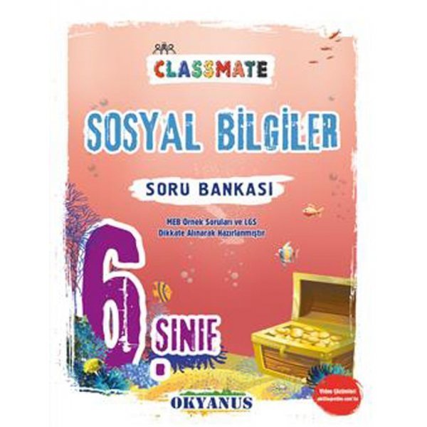 Okyanus Yayınları 6. Sınıf Sosyal Bilgiler Classmate Soru Bankası