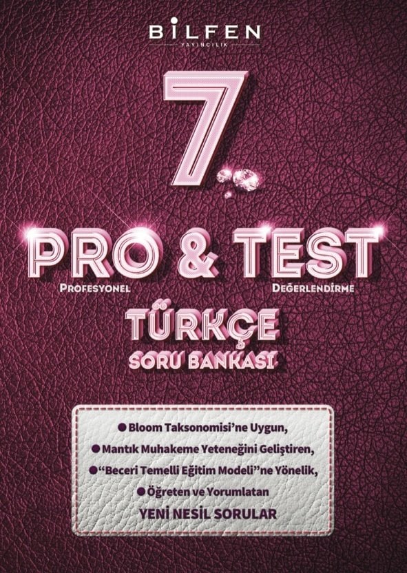 Bilfen Yayınları 7. Sınıf Türkçe Protest Soru Bankası