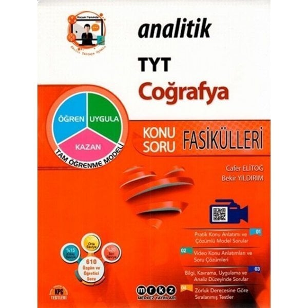 Merkez Yayınları TYT Coğrafya Analitik Konu Anlatımlı Soru Bankası Fasiküllleri