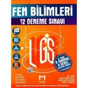 Mozaik Yayınları 8. sınıf LGS Fen Bilimleri 12 li Deneme Sınavı