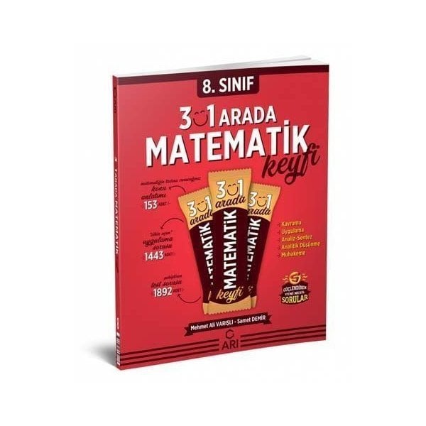 Arı Yayınları 8. Sınıf LGS 3 ü 1 Arada Matematik Keyfi