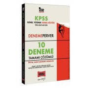 Yargı Yayınları 2022 KPSS GY GK DenemePerver Tüm Adaylar İçin Tamamı Çözümlü 10 Deneme
