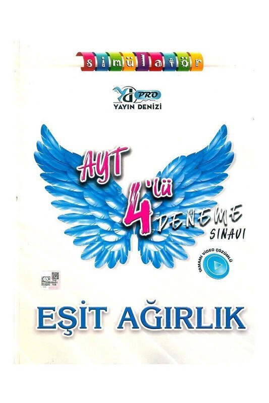 Yayın Denizi Yayınları AYT Eşit Ağırlık 4 lü Pro Deneme