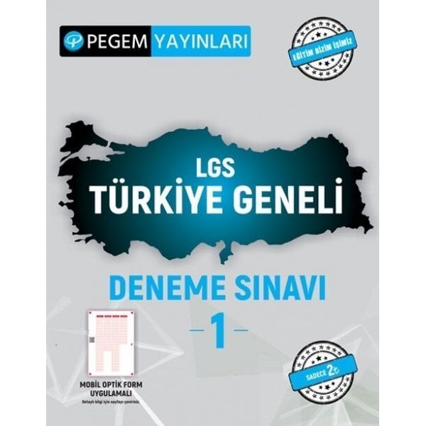 Pegem Yayınları LGS Türkiye Geneli Deneme Sınavı 1