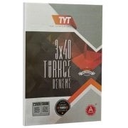 A Yayınları TYT Türkçe 3x40 Deneme